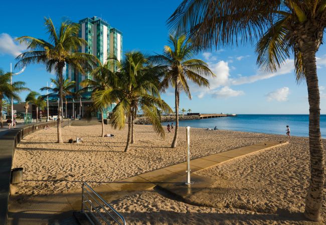 Studio in Arrecife - Studio El Greco direkt am Strand