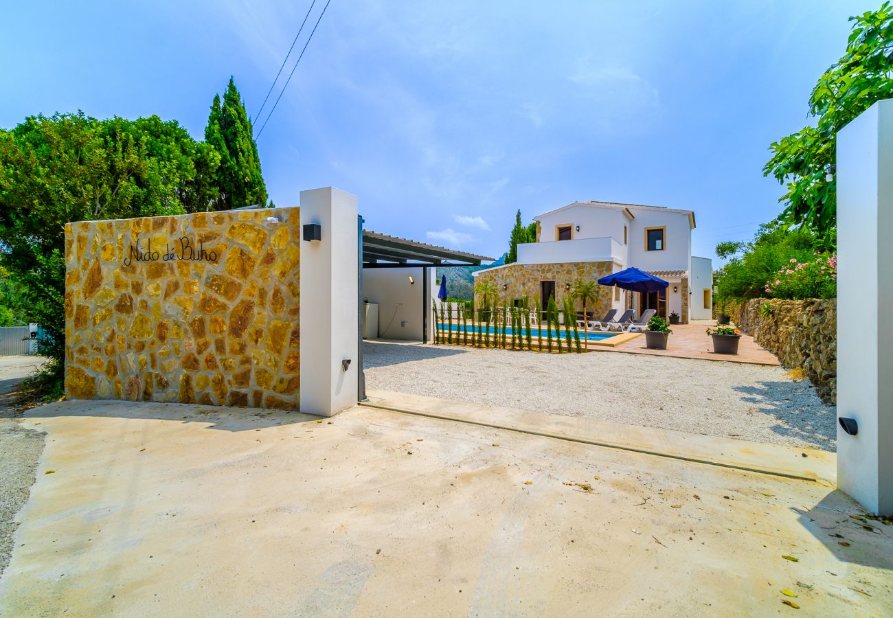 Villa in Pedreguer - Villa La Sella mit privatem Pool, Terrassen und Blick auf die Berge