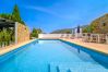Villa in Pedreguer - Villa La Sella mit privatem Pool, Terrassen und Blick auf die Berge Villa in Pedreguer - Villa La Sella mit privatem Pool, Terrassen und Blick auf die Berge