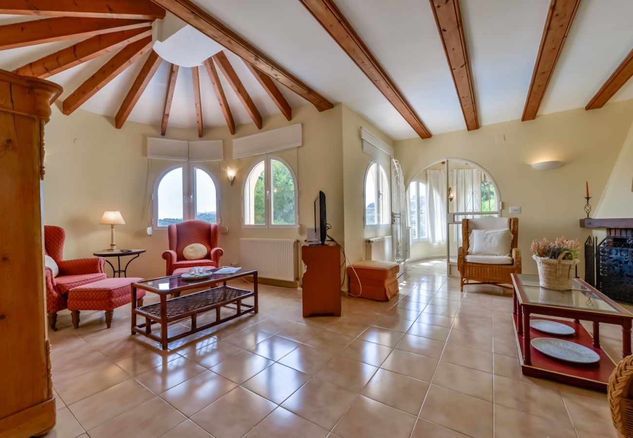 Villa in Benissa - Villa zur Miete in Benissa MIRASOL, für 4 Personen mit privatem Pool, 