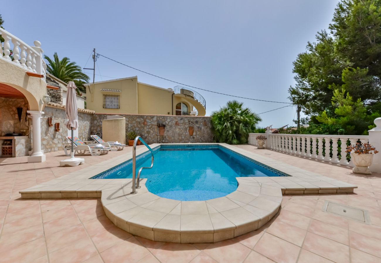 Villa in Benissa - Villa zur Miete in Benissa MIRASOL, für 4 Personen mit privatem Pool, 