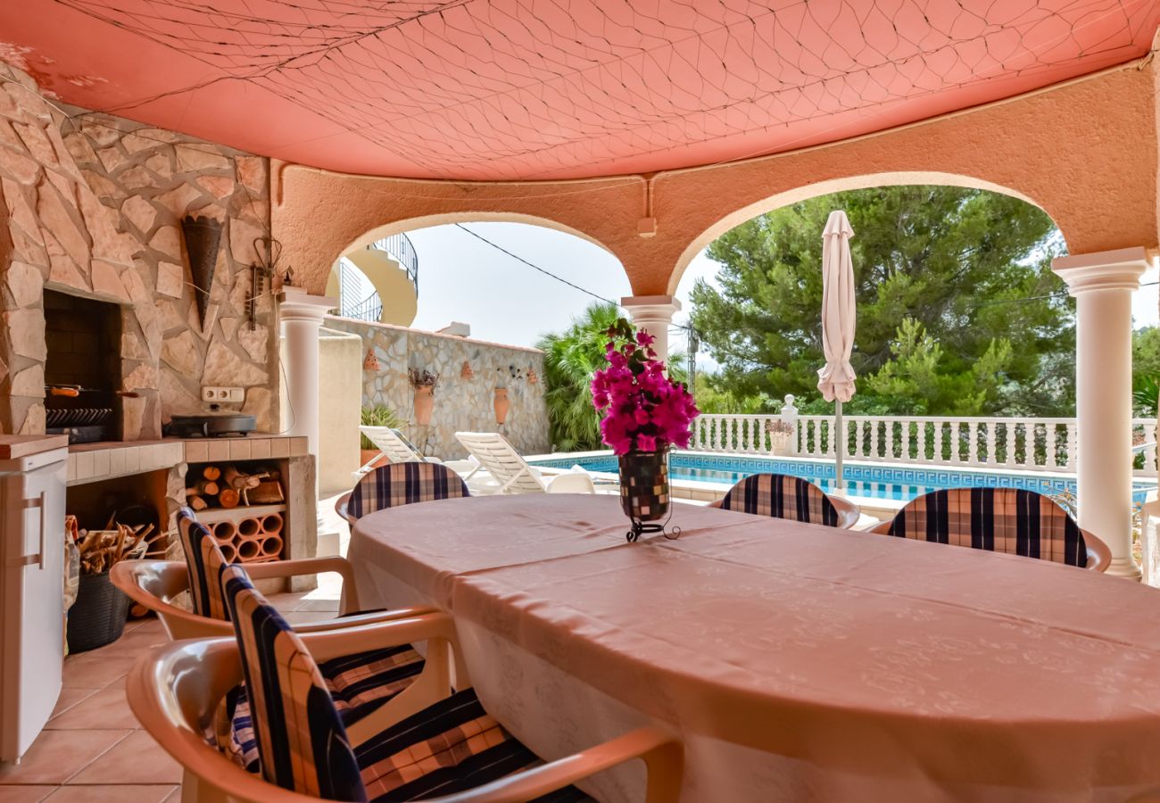 Villa in Benissa - Villa zur Miete in Benissa MIRASOL, für 4 Personen mit privatem Pool, 