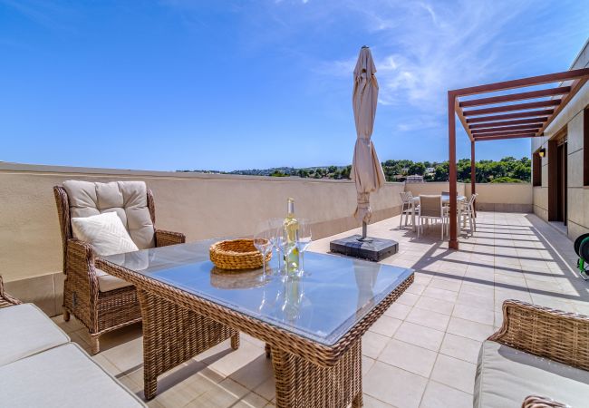 Ferienwohnung in Javea - Golden Star Apartment Javea Arenal, mit Terrasse, Klimaanlage und Gemeinschaftspool