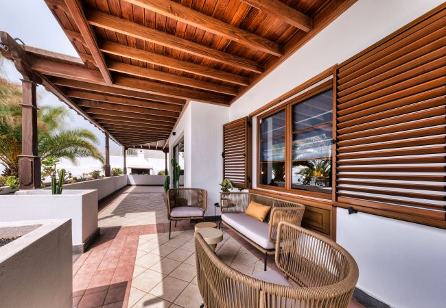 Ferienhaus in Puerto Calero - Casa Guayre - privater Swimmingpool, Grill, Klimaanlage 
