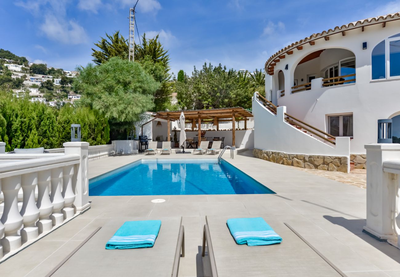 Villa in Moraira - Ferienhaus in Moraira, CASA NOVA