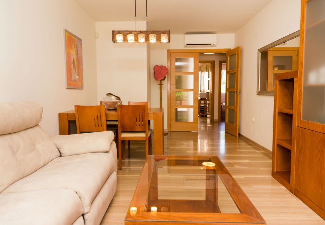 Ferienwohnung in Javea - Golden Gardens Bliss Apartment II Javea Arenal, mit Terrasse, Klimaanlage und Gemeinschaftspool