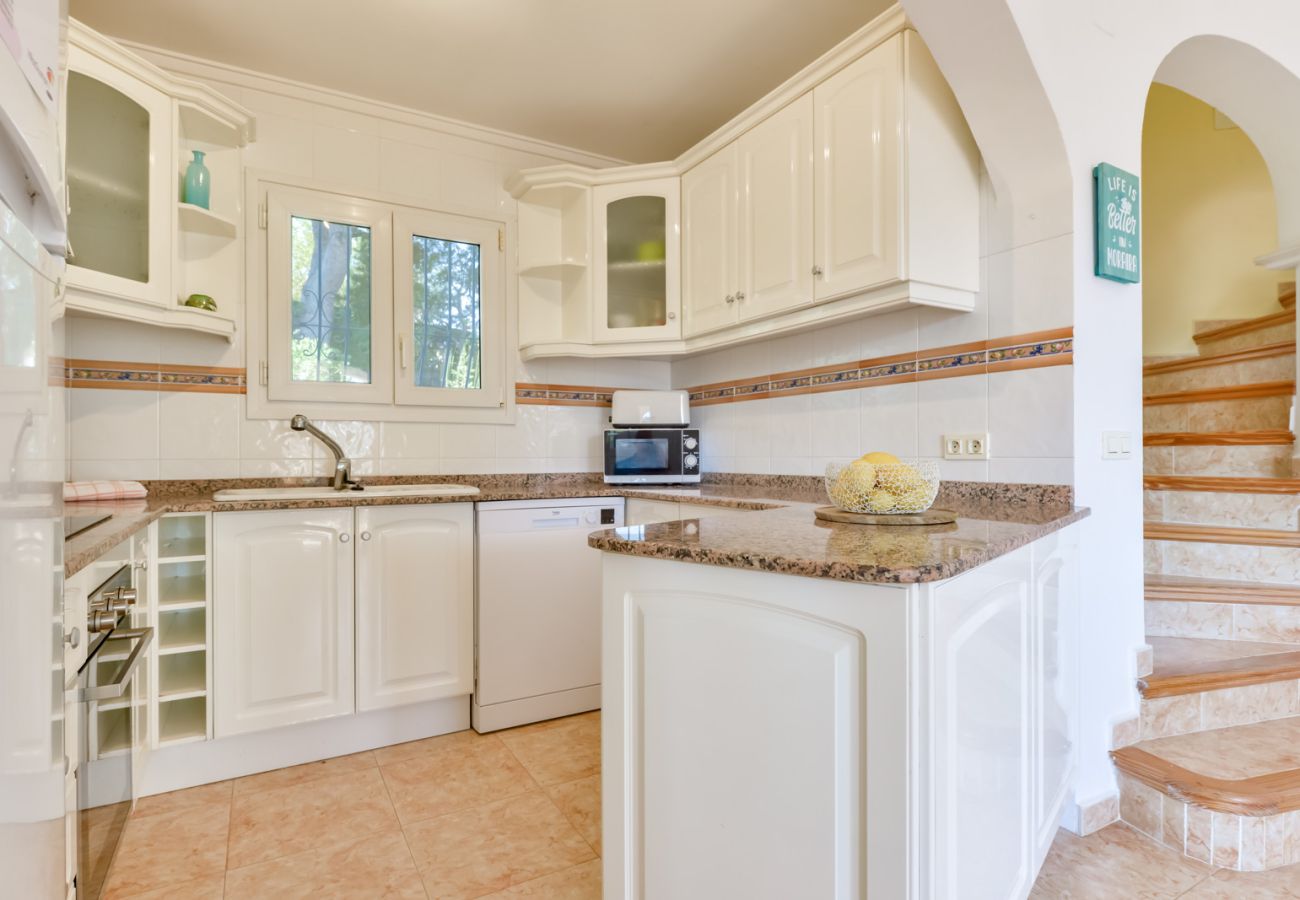 Villa in Moraira - Ferienhaus in Moraira, CLEO Mit beheiztem Pool