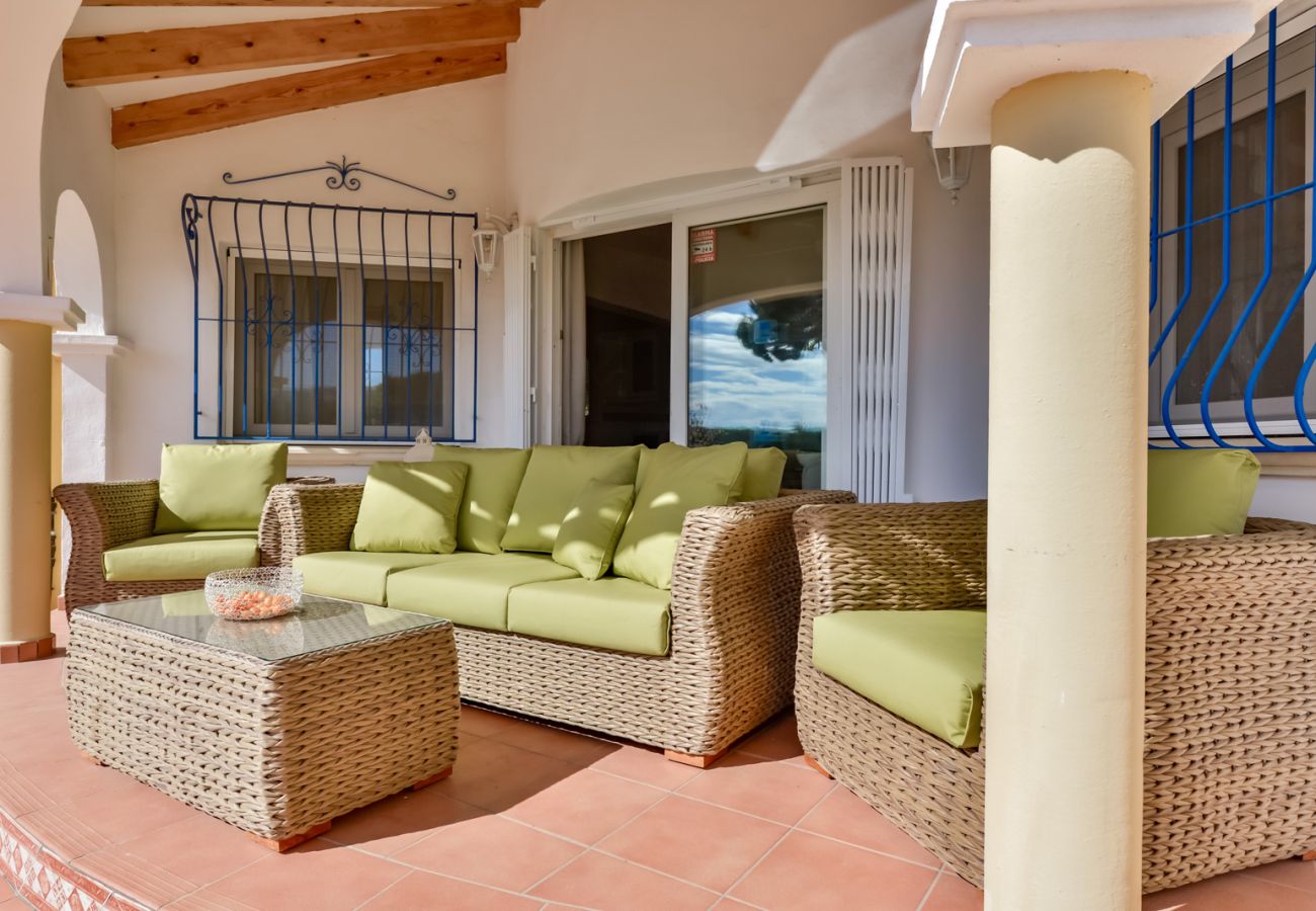 Villa in Moraira - Ferienhaus in Moraira, CLEO Mit beheiztem Pool