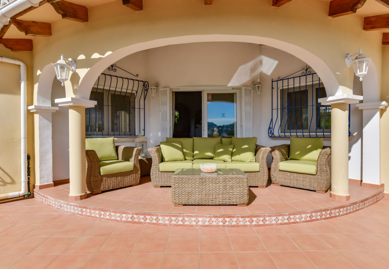 Villa in Moraira - Ferienhaus in Moraira, CLEO Mit beheiztem Pool