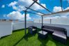 Ferienhaus in El Golfo - El Golfito-Dachterrasse mit Meerblick Ferienhaus in El Golfo - El Golfito-Dachterrasse mit Meerblick