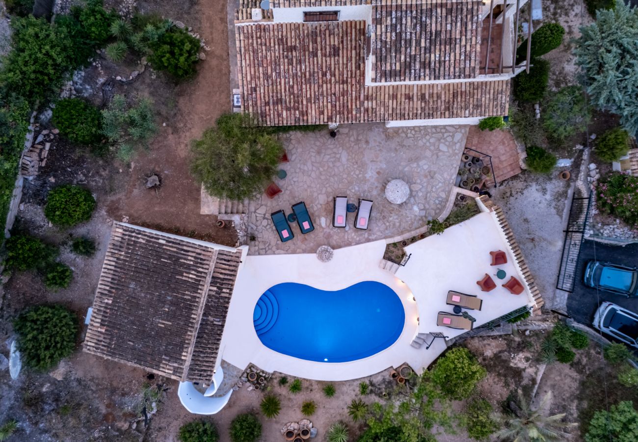 Villa in Benissa - Ferienvilla zur Miete in Benissa FINCA DEL MAR