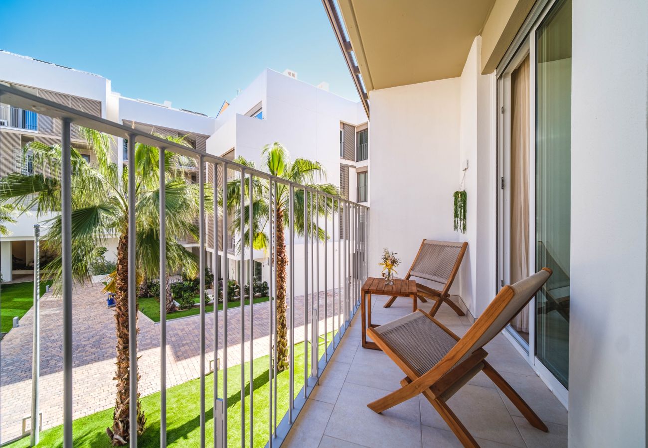Ferienwohnung in Javea - Unic Palm Garden Apartment Javea