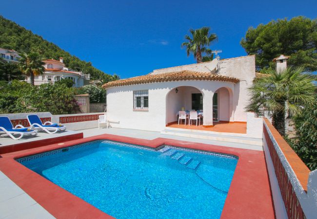 Villa/Dettached house in Denia - Cozy Villa with sea views Marquesa ZA 