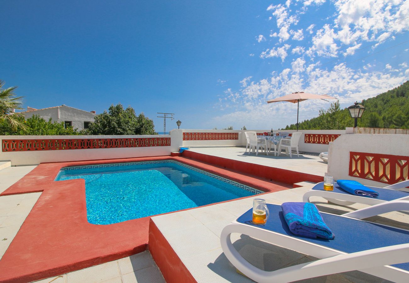 Villa in Denia - Cozy Villa with sea views Marquesa ZA 