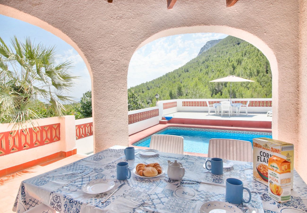Villa in Denia - Cozy Villa with sea views Marquesa ZA 