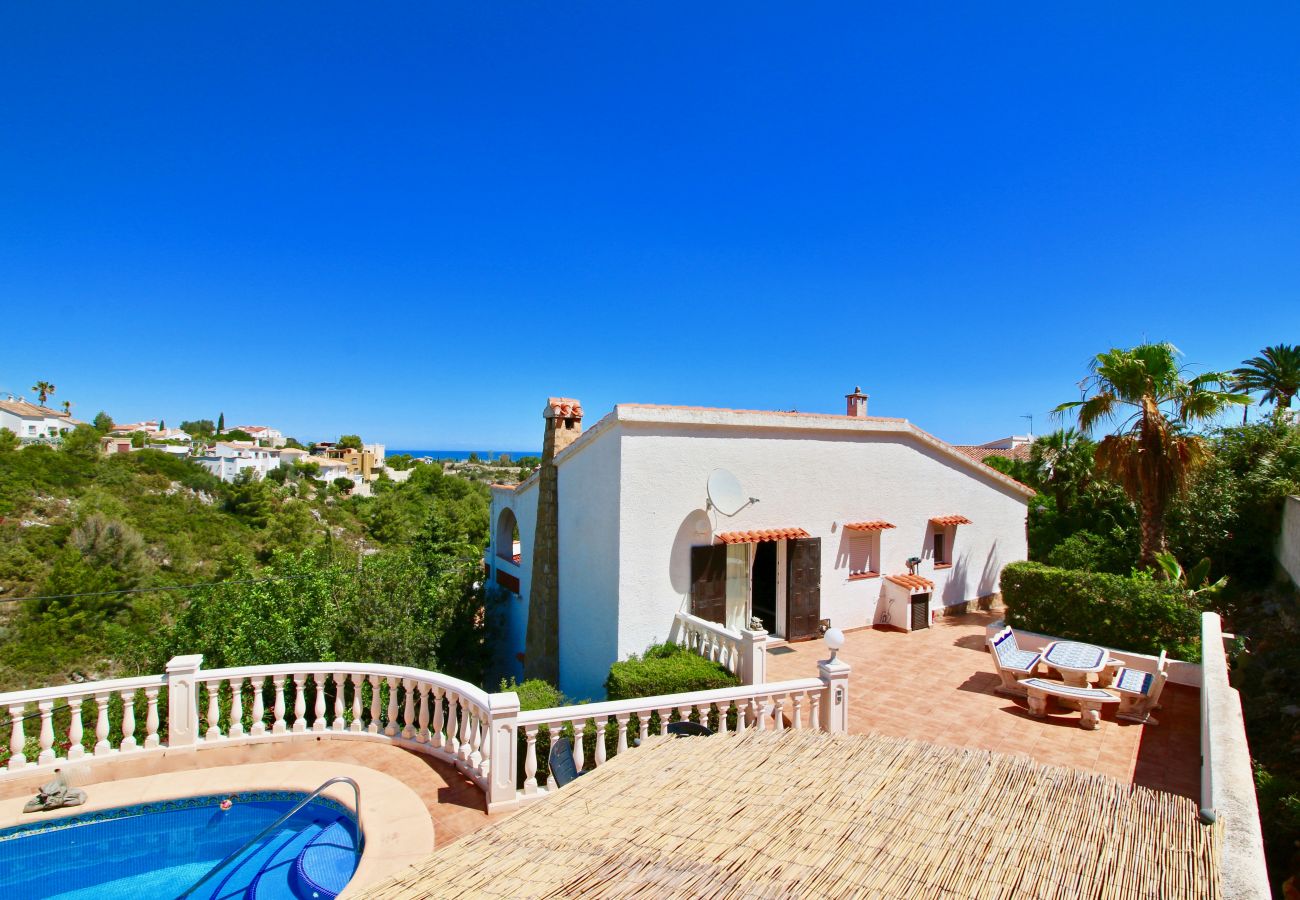 Villa in Denia - Villa with panoramic views and pool Marquesa JM 6 people