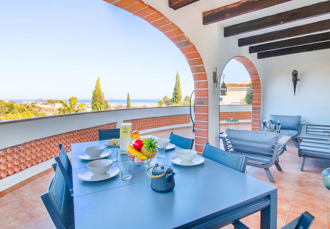 Villa in Denia - Villa with panoramic views and pool Marquesa JM 6 people