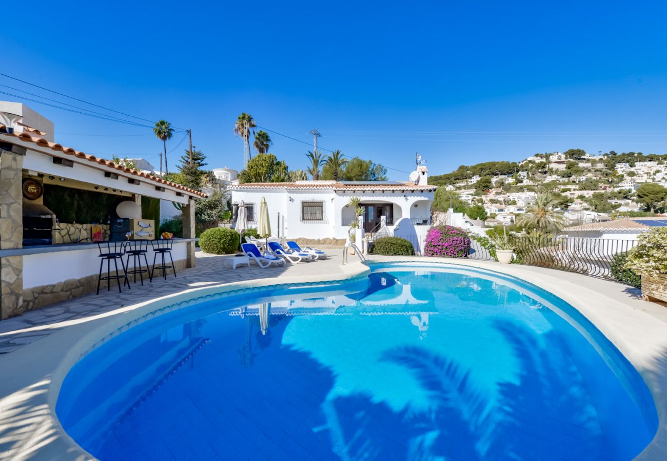 Villa in Moraira - Villa for rent in Moraira ROUILLON