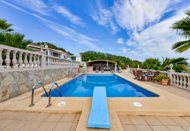 Villa in Benissa - GARROFER, Villa in Benissa for 4 pax with private pool and sea views. free wifi
