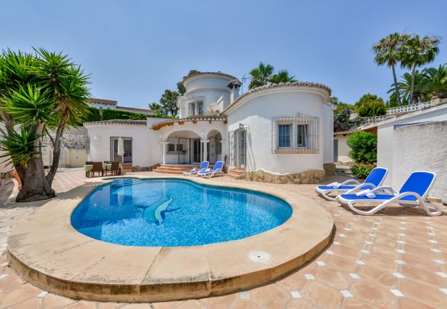 Villa/Dettached house in Moraira - SEBASTIAN, villa for 4 pax in Moraira and private pool. free wifi