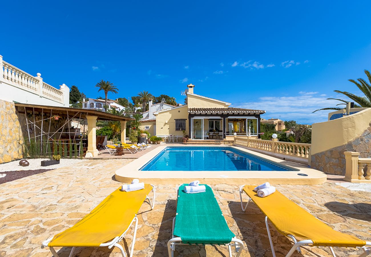 Villa in Benissa - KISMET, comfortable villa for 6 pax in Benissa with private pool and free wifi 