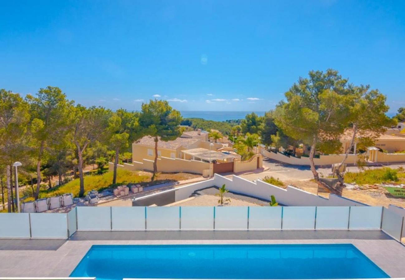 Villa in Benissa - Villa rental MAGRANER, for 8 pax and sea view