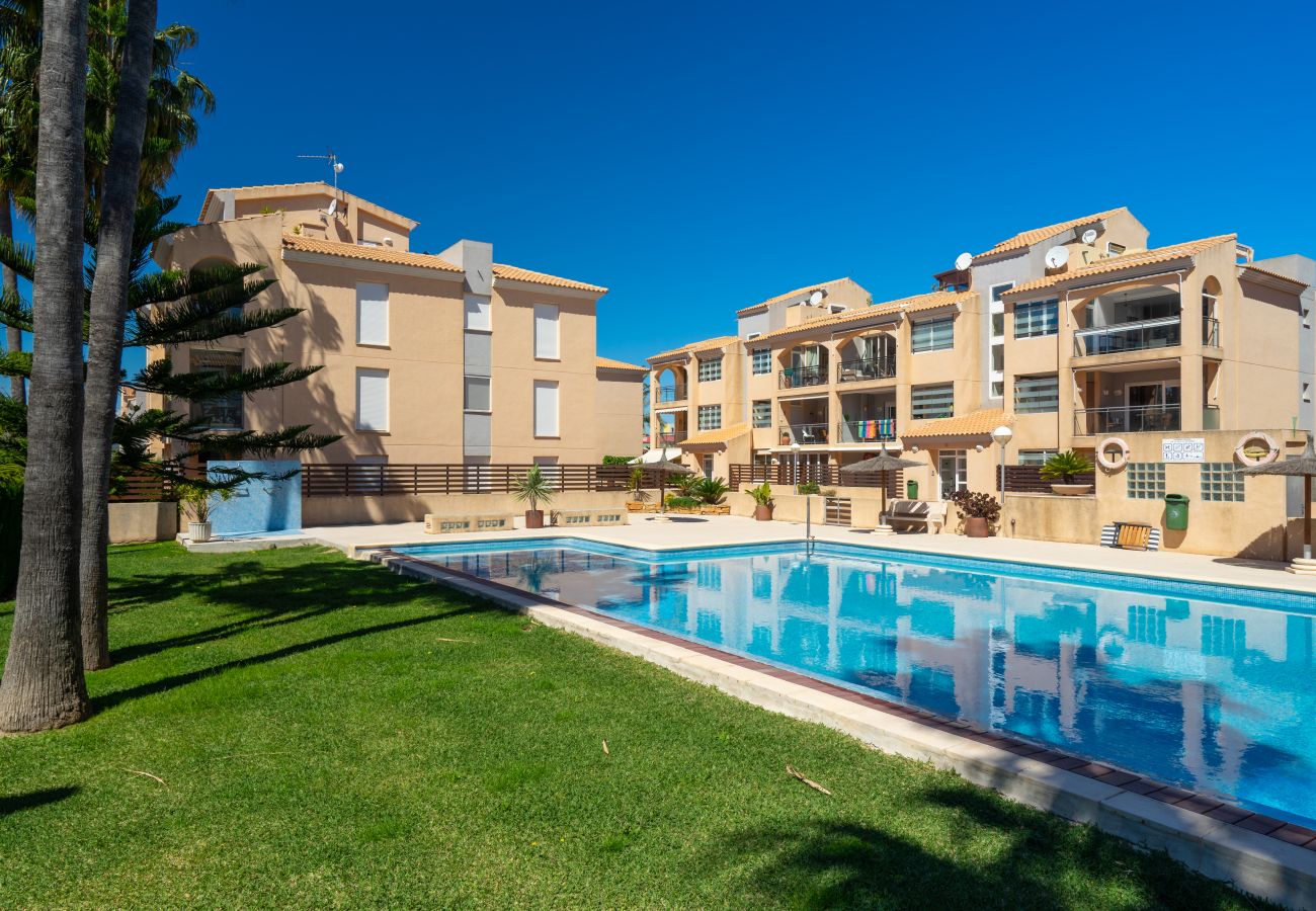 Apartment in Javea - Augusta Apartment Jávea Sur, Stylish with AC, Wifi, Terrace and Pool