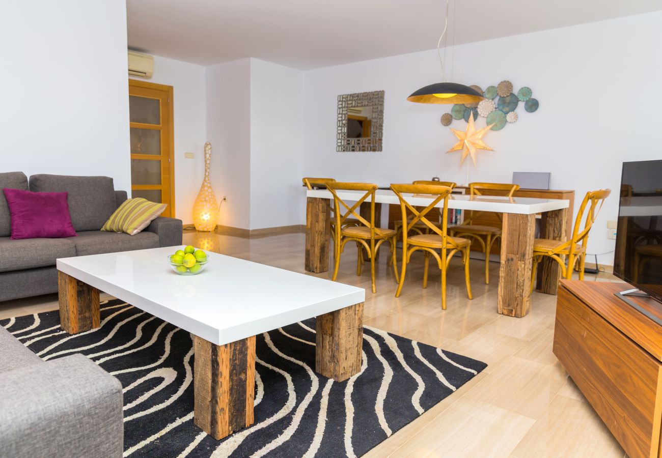 Apartment in Javea - Golden Gardens Duplex Apartment Javea Arenal s, 3 Terraces, AACC, Wifi and only 600m from the Beach