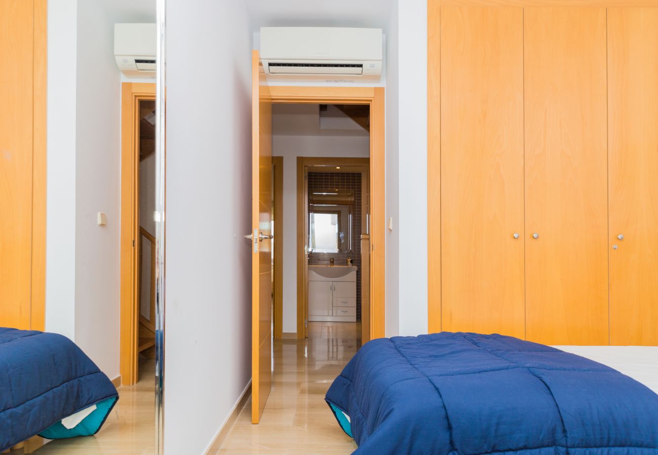 Apartment in Javea - Golden Gardens Duplex Apartment Javea Arenal s, 3 Terraces, AACC, Wifi and only 600m from the Beach