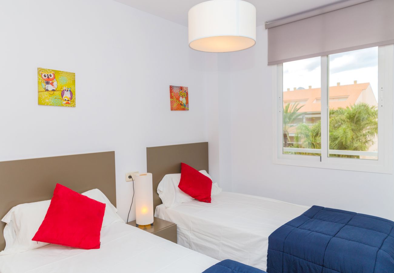 Apartment in Javea - Golden Gardens Duplex Apartment Javea Arenal s, 3 Terraces, AACC, Wifi and only 600m from the Beach
