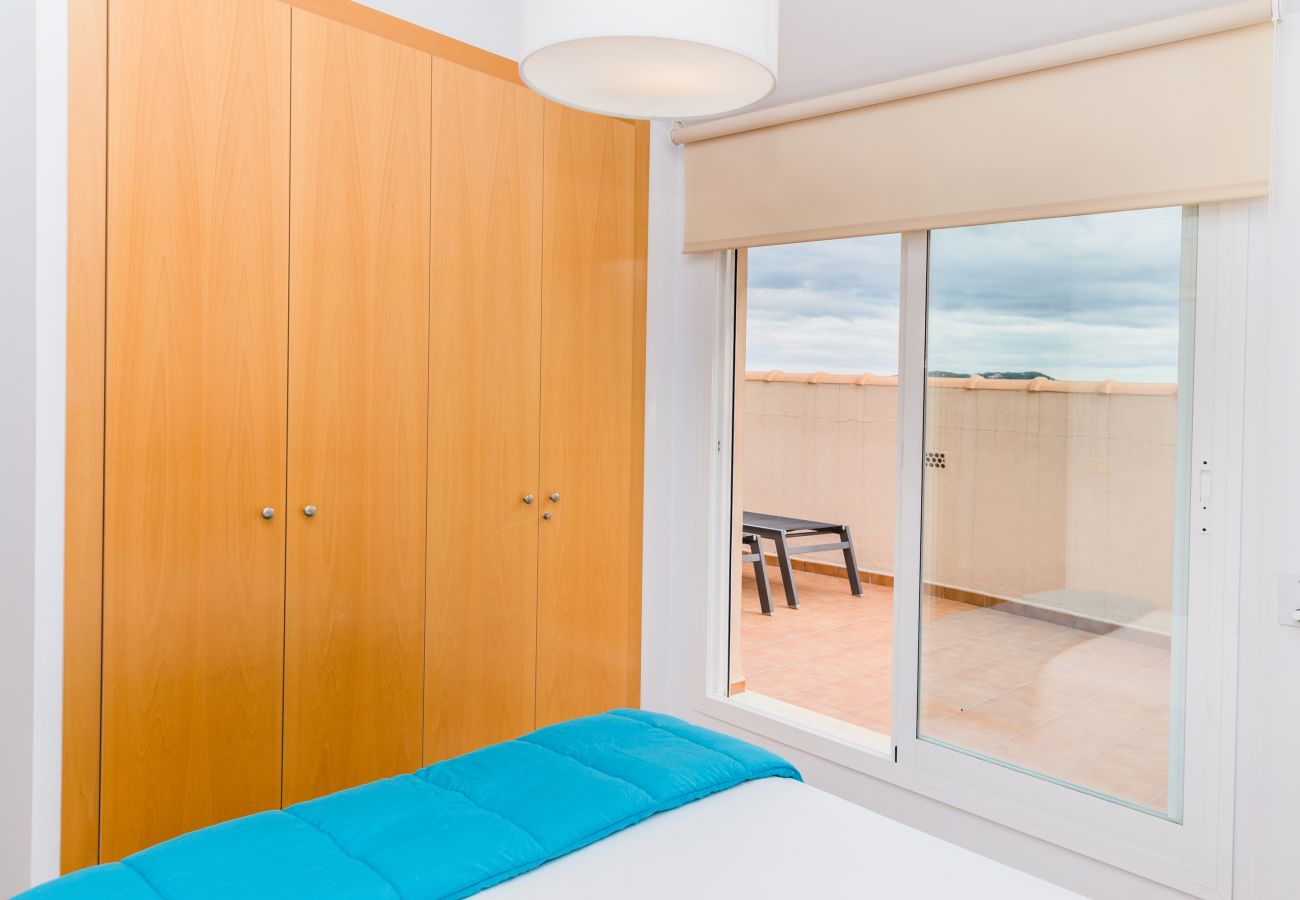 Apartment in Javea - Golden Gardens Duplex Apartment Javea Arenal s, 3 Terraces, AACC, Wifi and only 600m from the Beach