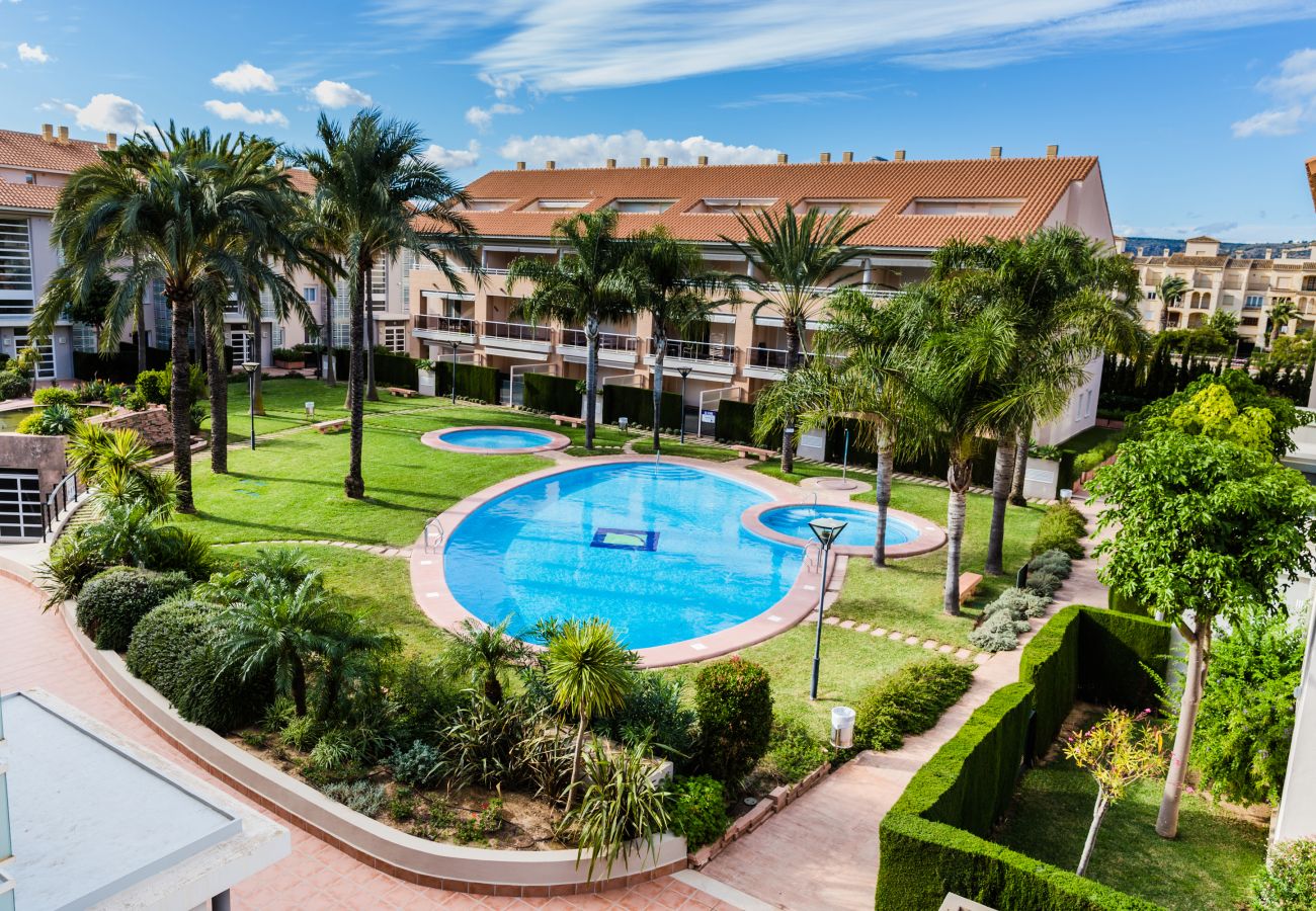 Apartment in Javea - Golden Gardens Duplex Apartment Javea Arenal s, 3 Terraces, AACC, Wifi and only 600m from the Beach