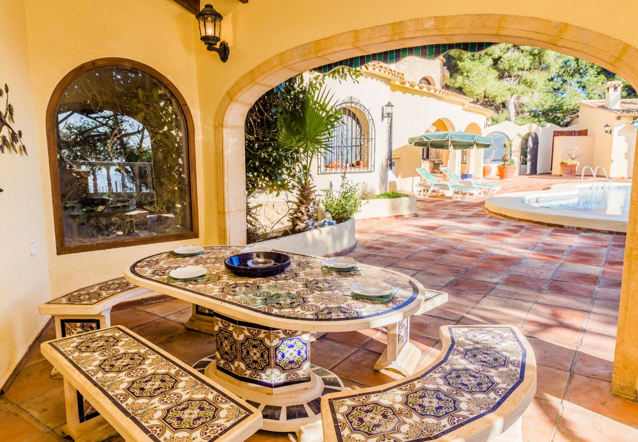 Villa in Javea - Villa Ocean View Cabo la Nao, with Private Pool