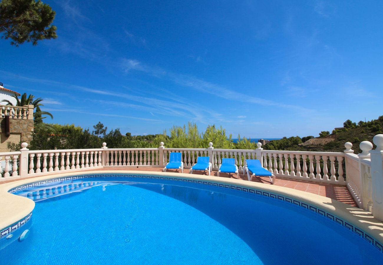 Villa in Denia - Beautifull villa with sea views in La Florida 4 p.