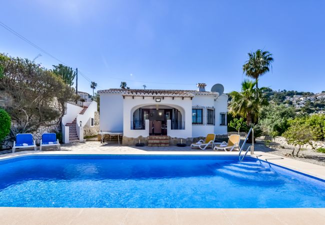 Villa/Dettached house in Moraira - Villa rentals in Moraira GUADALETE