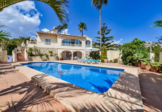 Villa in Moraira - Villa for rent in Moraira EL CORRAL