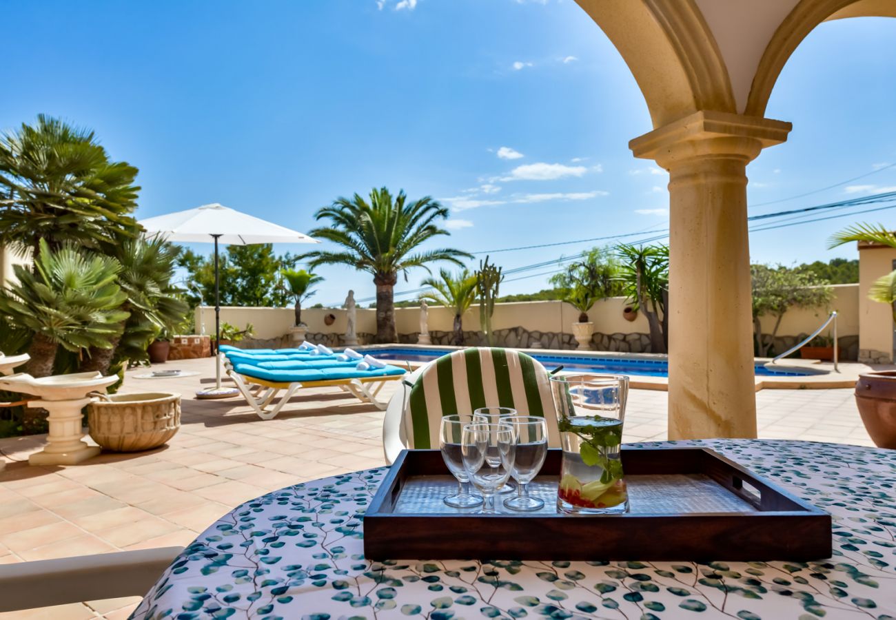Villa in Moraira - Villa for rent in Moraira EL CORRAL