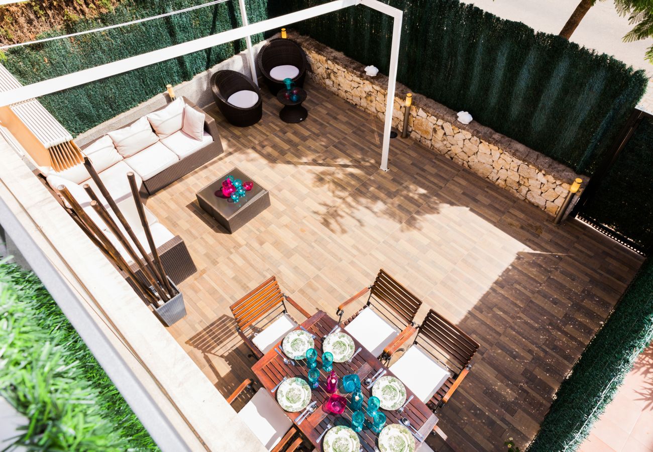 Apartment in Javea - Style Townhouse Jávea Sur, with Large Terrace and Community Pool