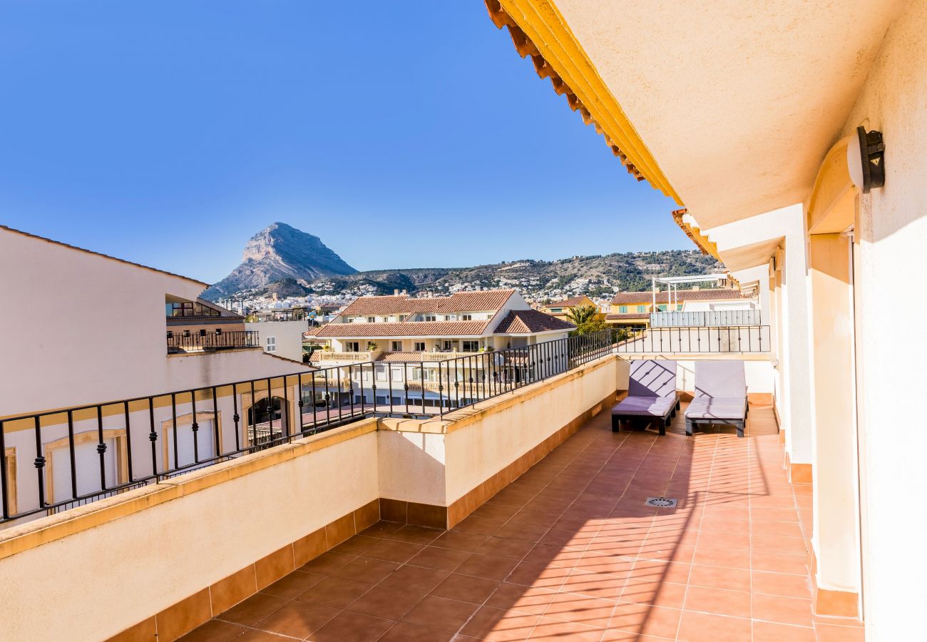 Apartment in Javea - Via Augusta Duplex Penthouse Javea, with Sunny Terrace and shared Pool