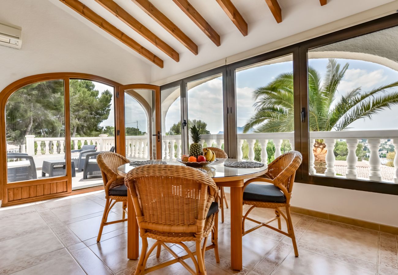 Villa in Benissa - LAS ROSAS, villa for rent in Benissa for 8 pax with private pool