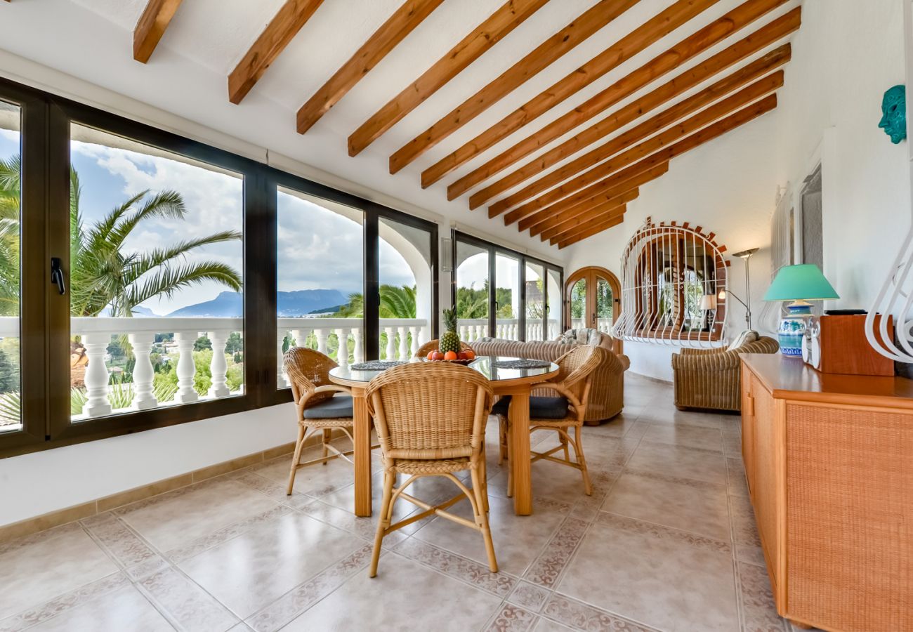 Villa in Benissa - LAS ROSAS, villa for rent in Benissa for 8 pax with private pool