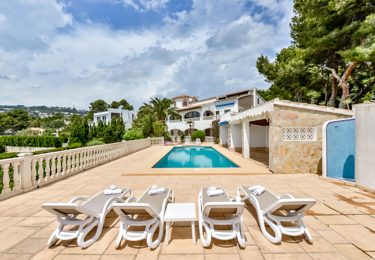 Villa in Benissa - LAS ROSAS, villa for rent in Benissa for 8 pax with private pool