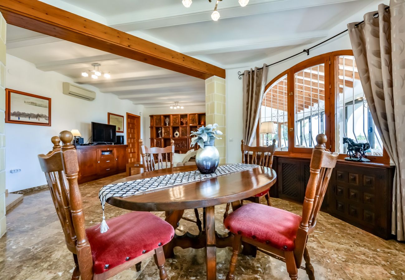 Villa in Benissa - LAS ROSAS, villa for rent in Benissa for 8 pax with private pool