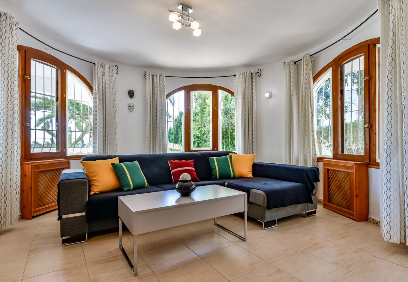 Villa in Benissa - LAS ROSAS, villa for rent in Benissa for 8 pax with private pool