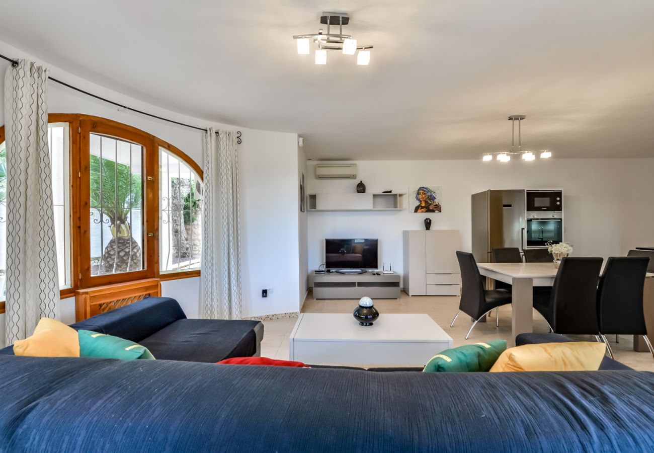 Villa in Benissa - LAS ROSAS, villa for rent in Benissa for 8 pax with private pool