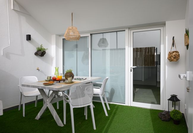 Apartment in Playa Blanca - Monstera- Luxury Holiday Home 500m from Playa Dorada WIFI, SAT TV, AIR-CON