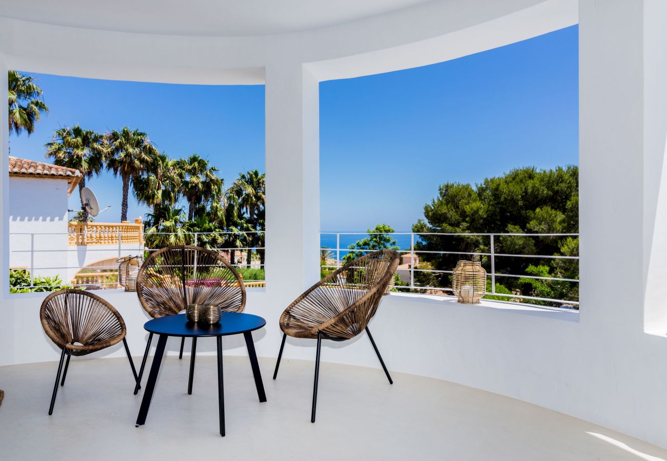 Villa in Javea - Villa Mediterraneo Cabo La Nao, Design villa With Private Pool and Sea View