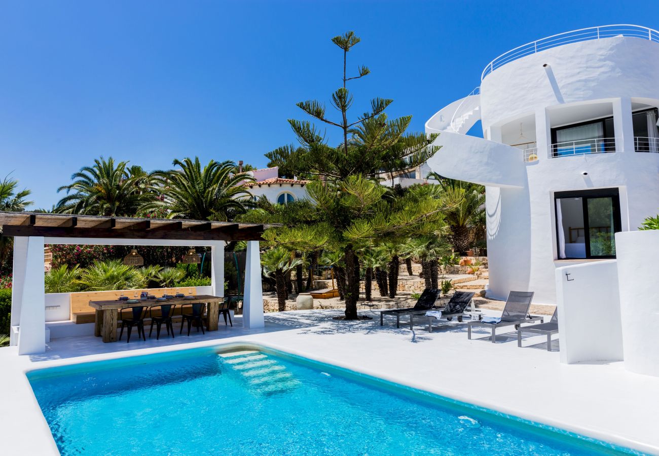 Villa in Javea - Villa Mediterraneo Cabo La Nao, Design villa With Private Pool and Sea View