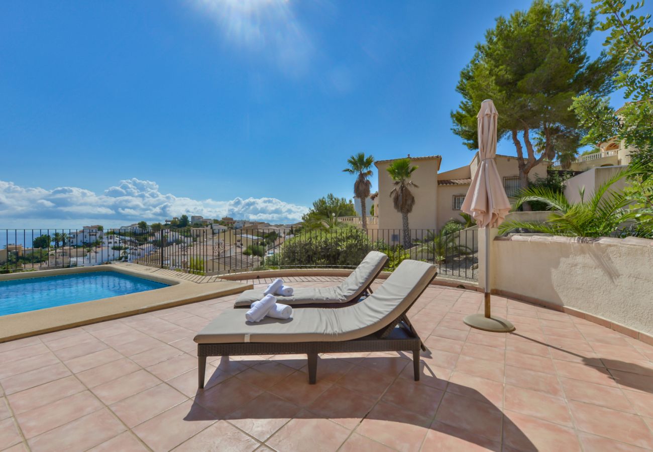 Villa in Benitachell - LOXI, beautiful villa in Cumbre del Sol for 6 pax with private pool and sea views.