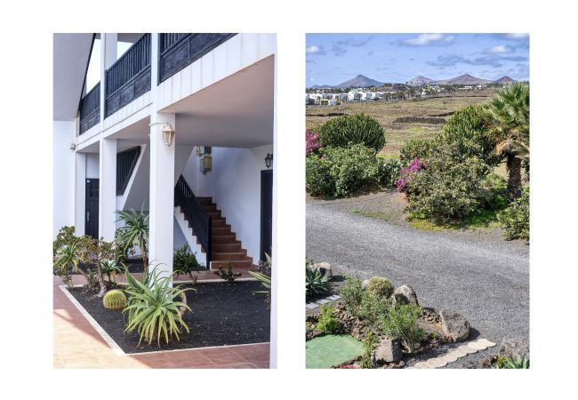 House in Costa Teguise - Casa Atlantida - Quiet house with balcony and double bed and fast Wifi 